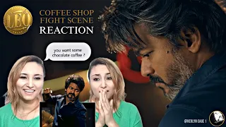 Leo Coffee shop Fight Scene Reaction| Thalapathy Vijay| Lokesh Kanagaraj|🇩🇿🇮🇳