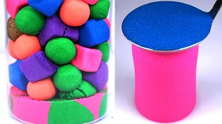 기분이 좋아지는 힐링 모래영상 #2. Very Satisfying and Relaxing Kinetic Sand ASMR.