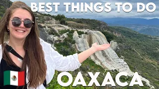 A day in Oaxaca 🙃 Hierve El Agua and 10 Mezcal shots!! Mexico Travel Vlog 🇲🇽