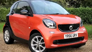 Smart Fortwo Passion 0.9T Twinamic Petrol Turbo 453 Review For Sale by Small Cars Direct, Hampshire