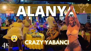 【4K🇹🇷】Alanya 2023 Nightlife Bar Street