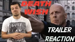 Death Wish Official Trailer Reaction