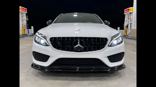 W205 - Mercedes C450 / C43 AMG - GTR Style Grille Install