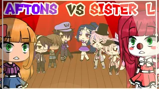 []Aftons vs Sister Location [] Fnaf singing battle[] Gacha ~ read discription for name of songs~