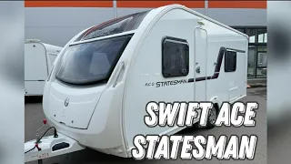 Обзор кемпера Swift Ace Statesman с мувером и раздельным санузлом