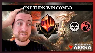 MYTHIC DRAGON COMBO IS OP 🐉 | BLACK RED DECK | MTG Arena Mythic Historic