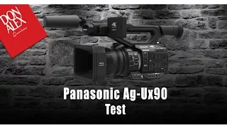 Panasonic Ag-Ux90 Test