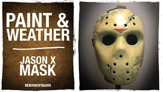 Jason X Mask: Painting & Weathering