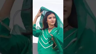 Sistrology Hira Faisal || Latest Green Colour Dress Design