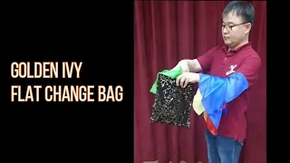 Golden Ivy Flat Change Bag Magic Trick Gospel Kids