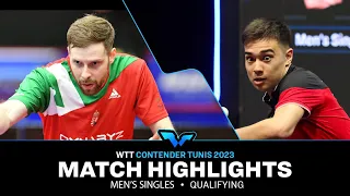 Tamas Lakatos vs Kay Stumper | MS Qual | WTT Contender Tunis 2023