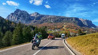 PASSO VALPAROLA scenic drive | Dolomites Italy