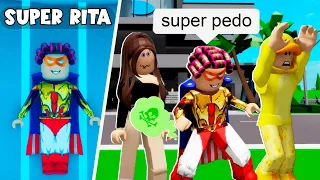 La Abuela Rita se CONVIERTE en SUPERHEROINA en BROOKHAVEN ROBLOX!!
