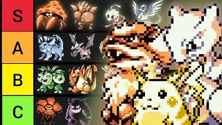 Ranking The WORST Pokemon Sprites