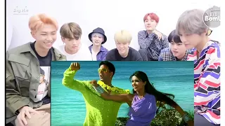 bts reaction to bollywood song mujhse shaadi karogi