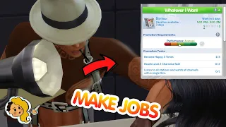 How to Make Careers in The Sims 4 (Mod Constructor) Fast and Easy!