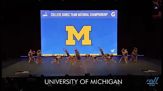 University of Michigan Dance Team 2024 ￼- JAZZ - UDA College Nationals FINALS