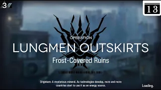 Arknights Contingency Contract Frost-Covered Ruins Day 13 Risk 3 Guide Low Stars All Stars