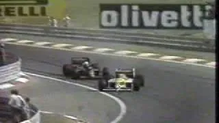 FÓRMULA 1 Hungria 1986 - Ayrton Senna vs Nelson Piquet