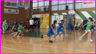 Basket U11F D2. Champ 13. 3ième QT. U Marseille BB vs Rousset 23 mars 2019