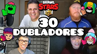 *ATUALIZADO* TODOS OS DUBLADORES DOS BRAWLERS DO BRAWL STARS! 😱