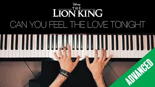 "Can You Feel The Love Tonight" - by LION KING - Advanced Piano Version