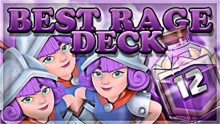 BEST Deck for Rage Challenge | Clash Royale 🍊