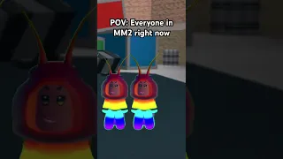 Everyone is short in MM2 #robloxgamer #robloxmemes #robloxshorts #roblox #mm2 #mm2roblox