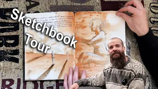 Sketchbook Tour. To Create Is To Experiment. Opening up My Secret Sketchbooks! Cesar Santos