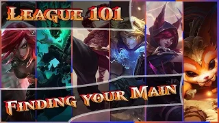 League 101 - Finding your Main Champion