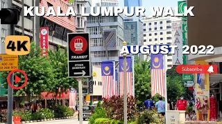 [4K] 13 Interesting Facts About Jalan Tuanku Abdul Rahman | Kuala Lumpur Walking Tour Jalan TAR