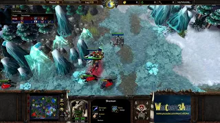 Moon(NE) vs Lyn(ORC) - WarCraft 3 Frozen Throne - RN4292