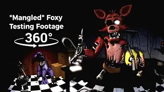 360°| "Mangled" Foxy Testing Footage - Five Nights at Freddy's 1 [SFM] (VR Compatible)