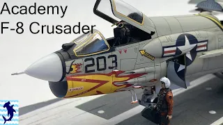 Academy 1:72 Scale F-8 Crusader | VF-84 Jolly Rogers!