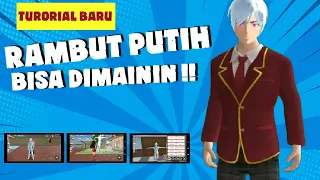 Tutorial rambut putih sakura school simulator yg bisa dimainin (karakter cowok)