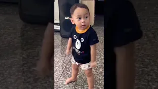 lucu banget‼️baby el ajari leslar senam😱 #leslar #shorts #shortvideo #fyp #lestikejora