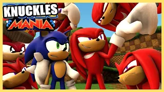 KNUCKLES EVERYWHERE!! Sonic Plays Sonic Mania [Everything is Knuckles MOD]