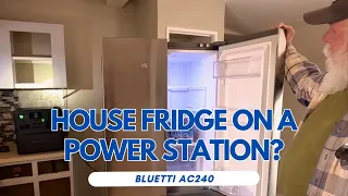 Run a House Fridge on a Portable Power Station?