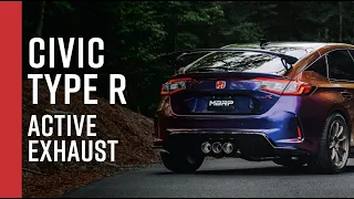 2023+ HONDA CIVIC TYPE R // MBRP 3" Cat-Back, Triple Rear Exit Exhaust