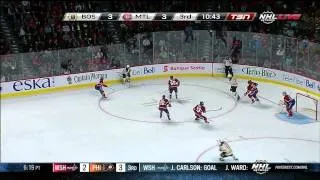 Jarome Iginla scores 2 preseason goals vs Habs 9/16/13