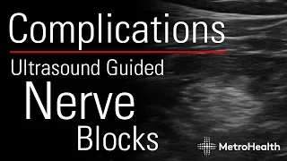 Complications of Ultrasound Guided Nerve Blocks