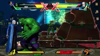 Ultimate Marvel vs. Capcom 3: Vergil Character Moves Gameplay (PS3, Xbox 360, Vita)