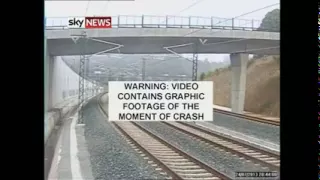 Spain Train Crash: Moment Of Impact