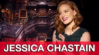 CRIMSON PEAK Jessica Chastain Interview