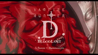 🌙 Vampire Hunter D: Bloodlust 2024 AMV - Sonne (Rammstein)  🌹