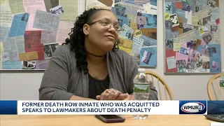 Former death row inmate speaks out against death penalty