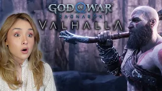 Amazing.  God of War Ragnarök Valhalla DLC First Run Gameplay & Reactions Part 1