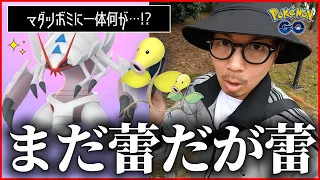 【ポケモンGO】マダツボミが・・・まさか・・・マダツボミが・・・？【色違いグソクムシャ】