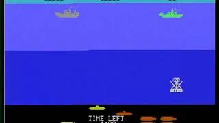 Sea Wolf (Commodore 64) gameplay