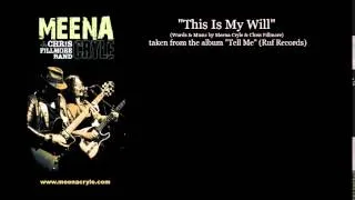 Meena Cryle - This Is My Will (with Lyrics)